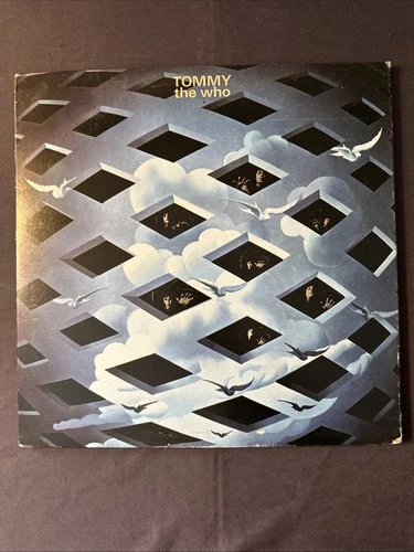 1969 THE WHO U.S. 2-LP "Tommy" DECCA Records 1st PRESSING VG+ M02