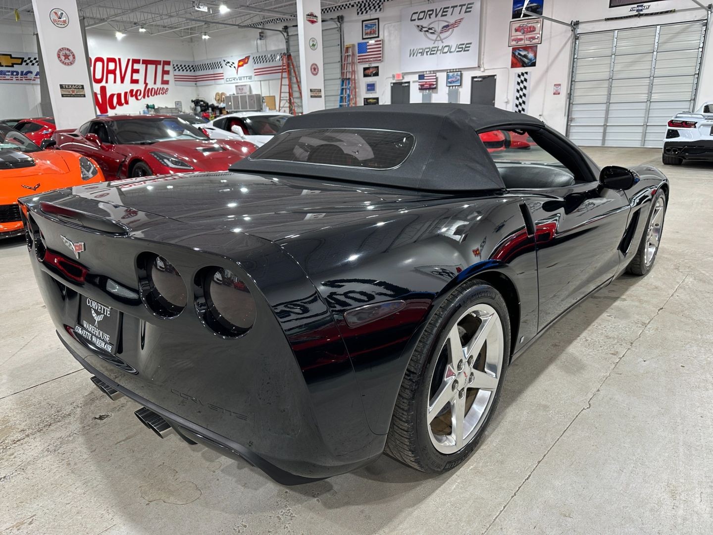 2007 [41U] Black Chevrolet Corvette   | C6 Corvette Photo 7