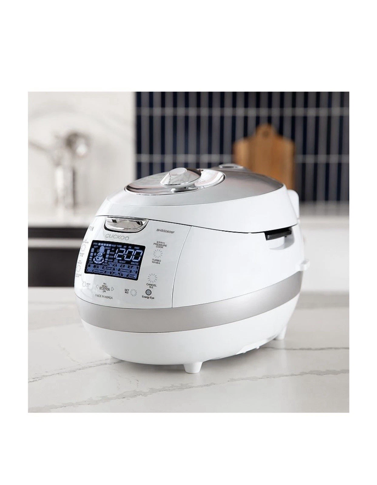 New Cuckoo Induction Heating Pressure 6-Cup Rice Cooker and Warmer CRP-BHSS0609F