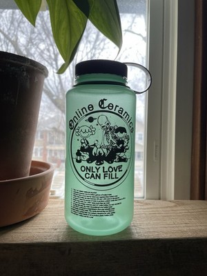 Online Ceramics Nalgene Water Bottle Glow In The Dark Vary Rare Brand New 