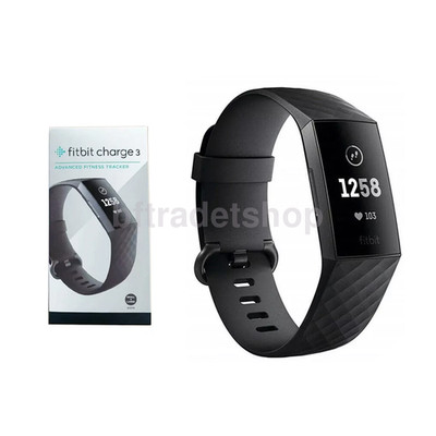 1x Fitbit Charge 3 Fitness Activity Tracker Heart Rate Monitor Smartwatch FB409