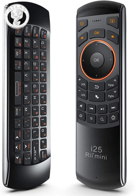 Rii Mini I25 Multifunction Portable 3 in 1 2.4Ghz Wireless Fly Mouse Keyboard an