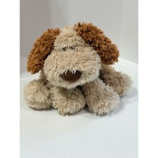 Gund Graham Dog Plush Stuffed Animal Tan Brown Puppy Floppy Shaggy 6050659
