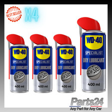 WD-40 Specialist Dry Lubricant Spray Anti-Friction Corrosion Protection 400ml