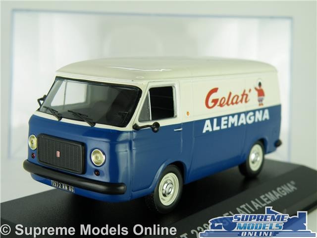 FIAT 238 MODEL VAN GELATI ALEMAGNA ICE CREAM ADVERTISING 1:43 SCALE IXO K8
