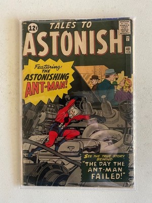 Tales to Astonish #40 - Kirby, Lee, Ditko - Early Ant-Man - Marvel (1963)