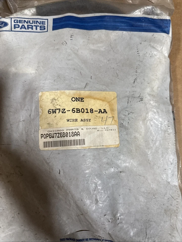 🔥OEM Ford 6W7Z-6B018-AA Wire Assembly Crown Victoria Grand Marquis 2007-2011 - Image 2 of 4