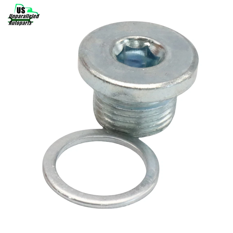 Set Of 2 For Porsche 718 Cayman High Quality Oil Drain Plug & Gasket Assembly — 第 2/4 张图片