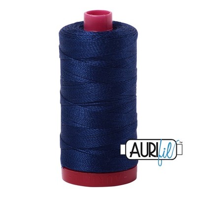 Dark Navy 2784 | 12wt Large Spool 325M / 356Y | Aurifil