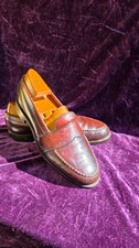Herren Mokasins " Alden  "  Cordovan Gr. 42 ( 8,5 B/D ) Bordeauxrot/ Braun