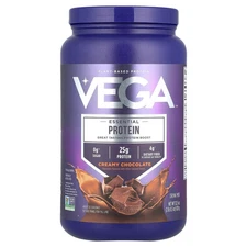 Essential Plant-Based Protein, Creamy Chocolate, 2 lb 0.5 oz (920 g)