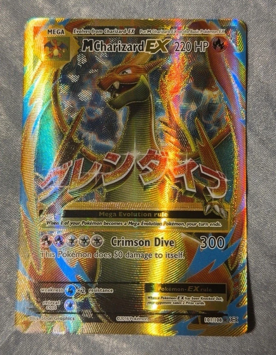 Charizard Pokémon TCG Ultra Rare XY Individual Collectible Card