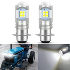 BRIGHT WHITE LED HEADLIGHT BULBS FOR FORD/NEW HOLLAND  1120 1220 1320 1920 MORE