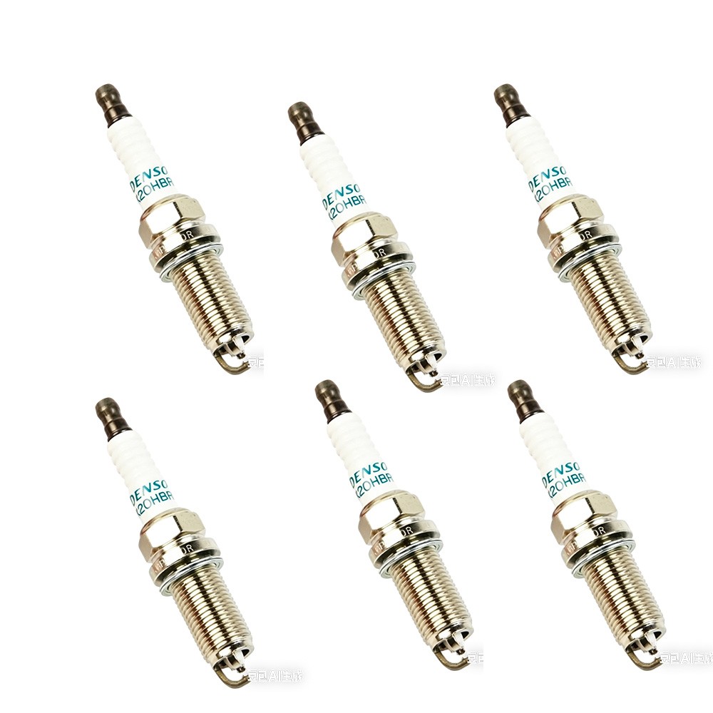 6X Genuine Denso OEM Spark Plugs 90919-01249 For Lexus GS350 IS250 LS460 ISF