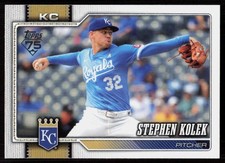 2026 Topps Series 1 Celebration Stephen Kolek #48 Kansas City Royals