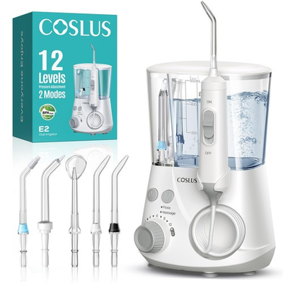 #ad E2 Advanced Water Flosser for Teeth: 2 Modes amp; 12 Pressure Settings Electric ... $60.51