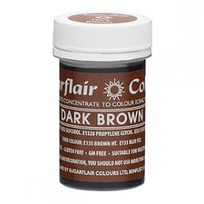 Sugarflair Dark Brown - Spectral Paste Concentrate Colouring