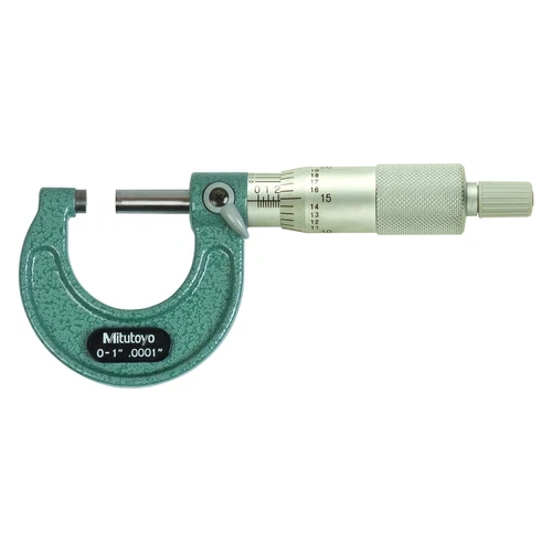 Mitutoyo 103-131 103 Series 0 to 1" SAE Mechanical Outside Micrometer