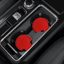 4 Pack Car Coasters, 2.75inch Universal Non-Slip Car Cup Holder Coaster for Car,
