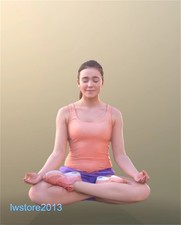 1/18 Beauty Girl 4" Figurines Figures Miniatures Model For Cars Vehicles Toys