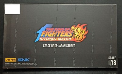 JOY TOY SNK THE KING OF FIGHTERS 98 JAPAN STREET STAGE BASE DIORAMA 1/18 SEALED