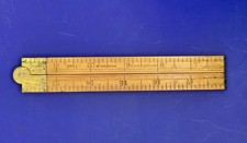Antique H. Chapin And Sons No.11 Folding Rule Ruler - Fathers Day Find!
