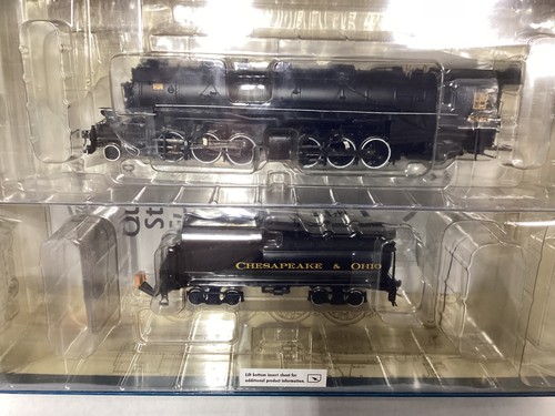 Locomotora de vapor articulada Bachmann #84803 escala HO “C&O” 2-6-6-2 Rd. #1521 | Condition: New