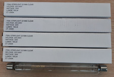 Strip light 30w Clear 221mm Double Ended Tubular Lamp S15 - Pack of 4
