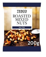 Tesco Roasted Mixed Nuts Salted 200g X 4