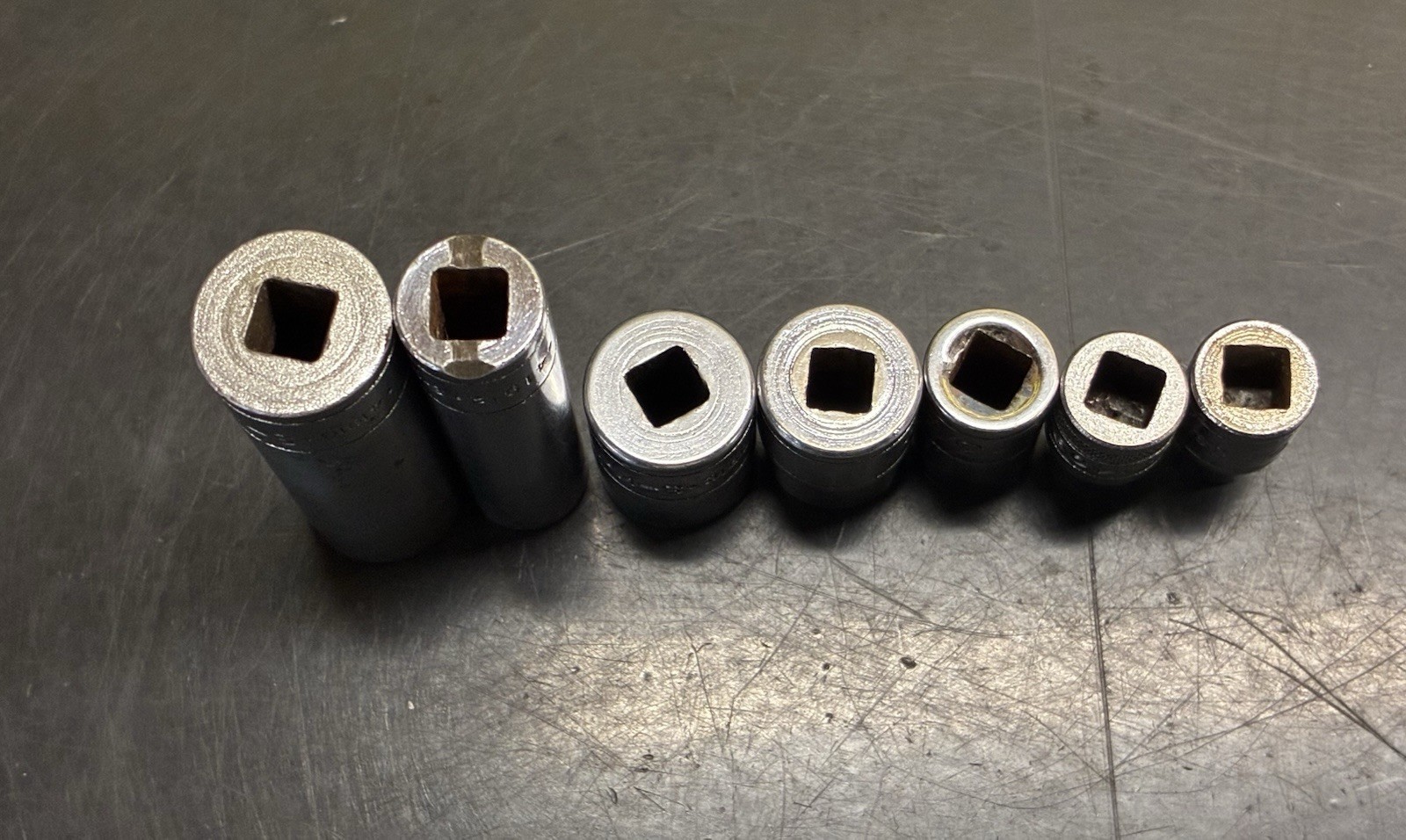 S-K 1/4 Drive Sockets USA Made