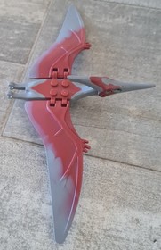 Lego Jurassic World Pteranodon Flying Dinosaur Dark Red Grey 10756 75915 As Is 
