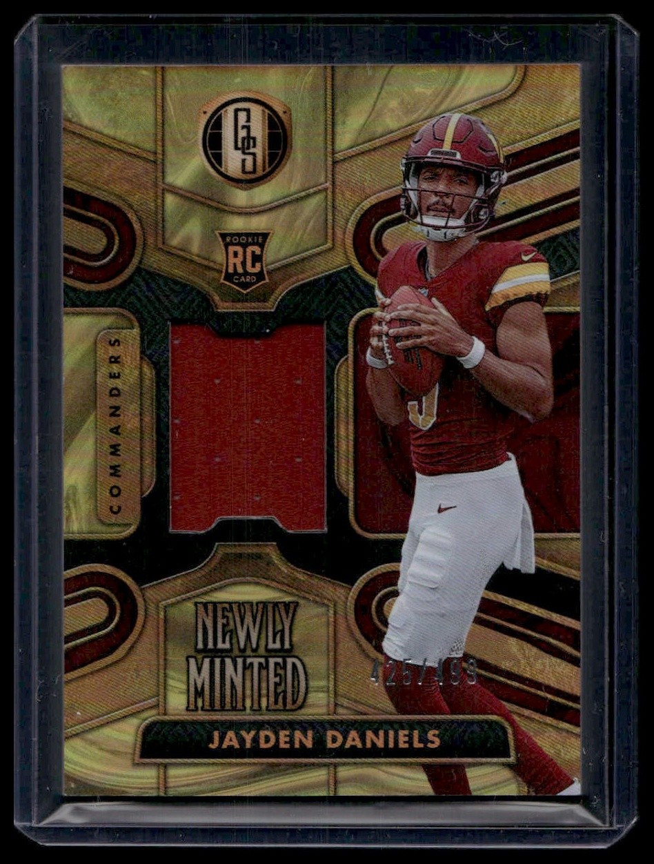 2024 Panini Gold Standard #NMM-JDS Jayden Daniels Newly Minted #/499