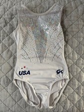 CHAMPIONSHIP Team USA GK ELITE Gymnastics Leotard Extra Small OLYMPIC Replica