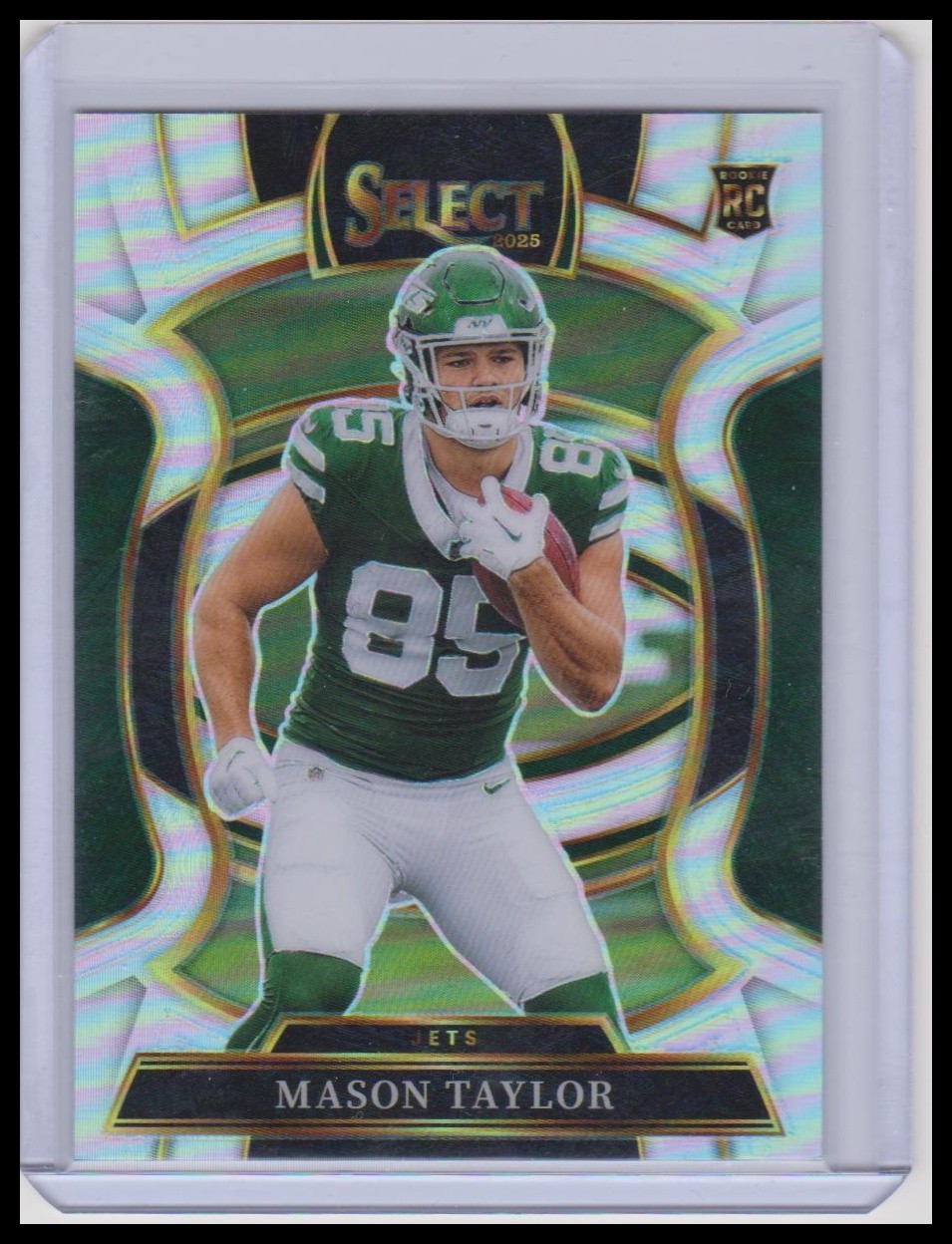 2025 Panini Select #76 Mason Taylor Silver Prizm Rookie