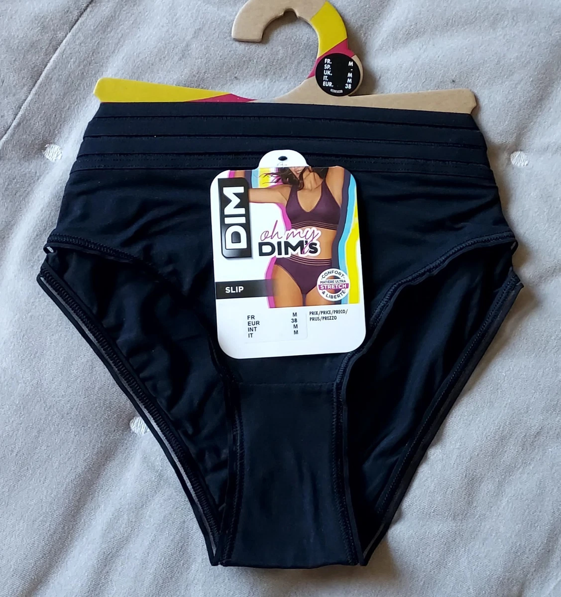 Culotte BILLET DOUX - Taille 38/40, Couleur Noire, 100% Polyamide, Neuve Avec étiquettes