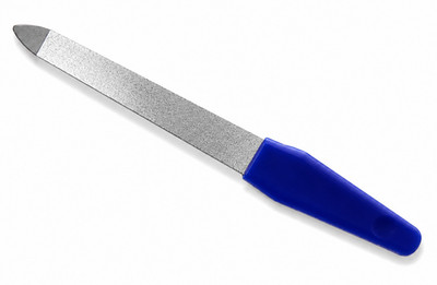 Stahl Metall Nagelfeilen Diamant Deb doppelseitig Maniküre Pediküre Nagelpflege Werkzeug