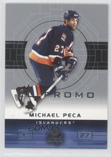 2002-03 SP Authentic UD Promo Michael Peca #58 0d9