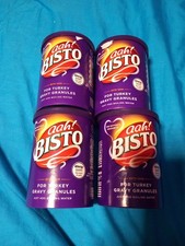 4 Tubs Of  AHH BISTO TURKEY GRAVY 190G X4 760G. FREE UK P&P 