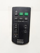 Sony Remote Control RM-ANU102 Sound Bar Active Speaker Tested Works