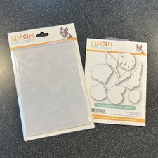 Simon Says Stamp Sensational Seashells Embossing Folder  Cutting Dies New