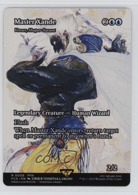 Master Xande (Venser Shaper Savant) Magic: Final Fantasy Through the Ages FCA