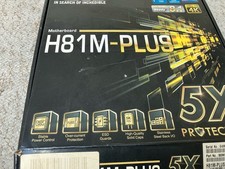 ASUS H81m Motherboard With I0 Shield