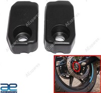 Schwarz Kette Einsteller Kappe Set FüR Royal Enfield Himalaya 450 & Guerilla 450