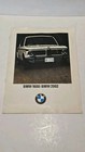 1967-68 BMW 1600 BMW 2002 and BMW Racing Success Sales Brochure Lot of 3 — photo 2