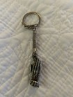 Vintage Praying Hands Keychain Key Ring — photo 1