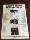 Rare  Rolling Stones Promo Poster for More Hot Rocks — photo 3