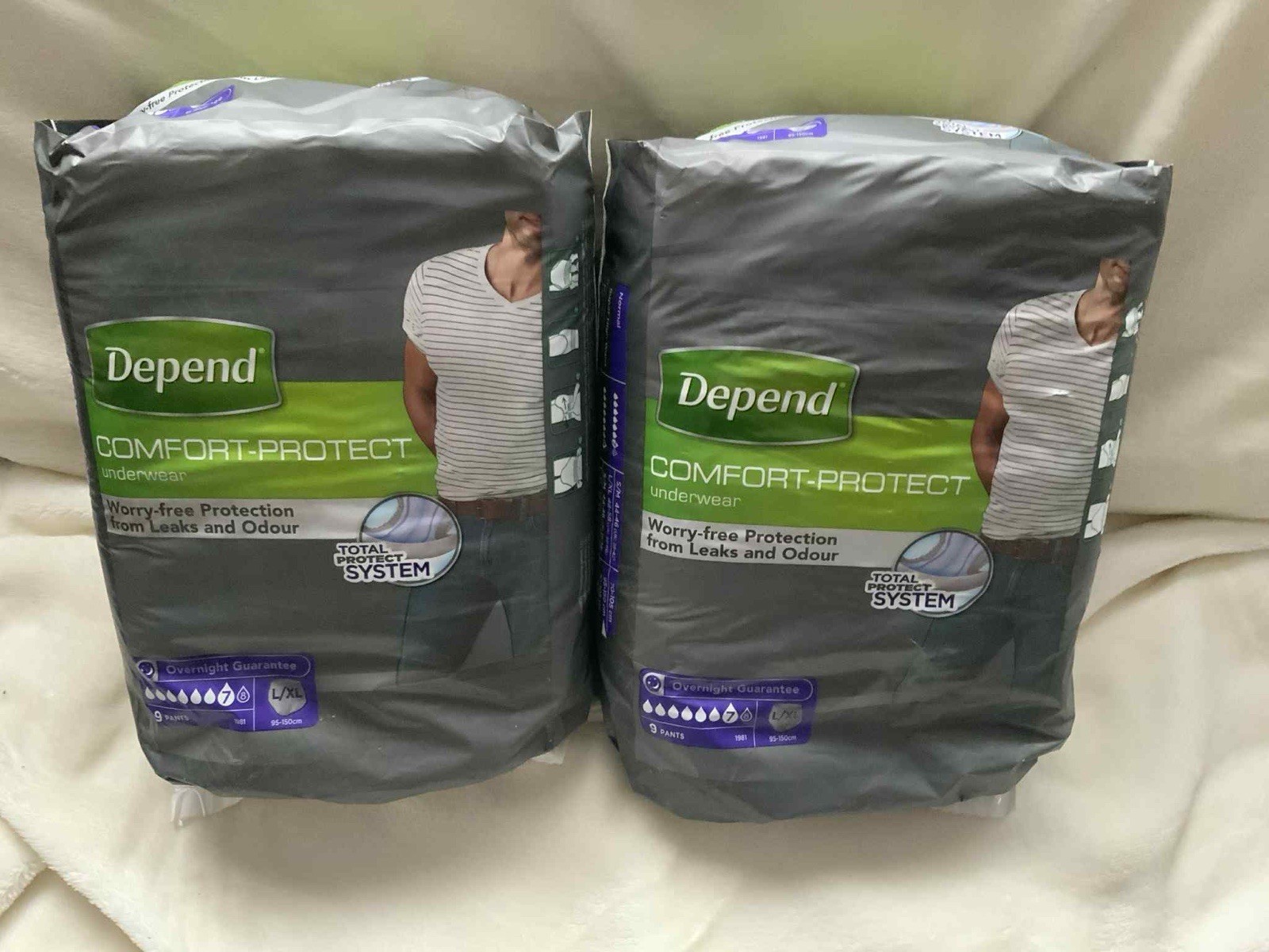 Depend 3978533 Comfort Protect Incontinence Pants for Men, Size XL - 9 Pack