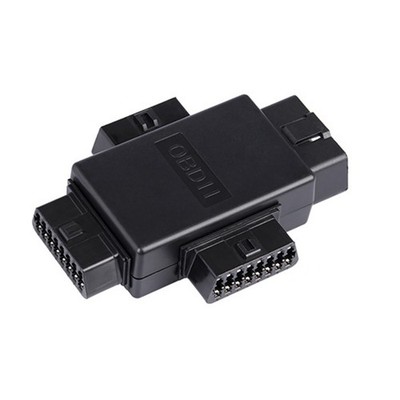 For Diagnostic OBD2 OBDII 1 Male to 3 Female Splitter Converter 1PC