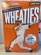 New In Box Wheaties Mark McGwire 70 Home Runs Wheaties Cereal