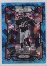 2023 Panini Prizm Rookies Blue Ice Prizm 13/99 Zach Harrison #306 0ud4